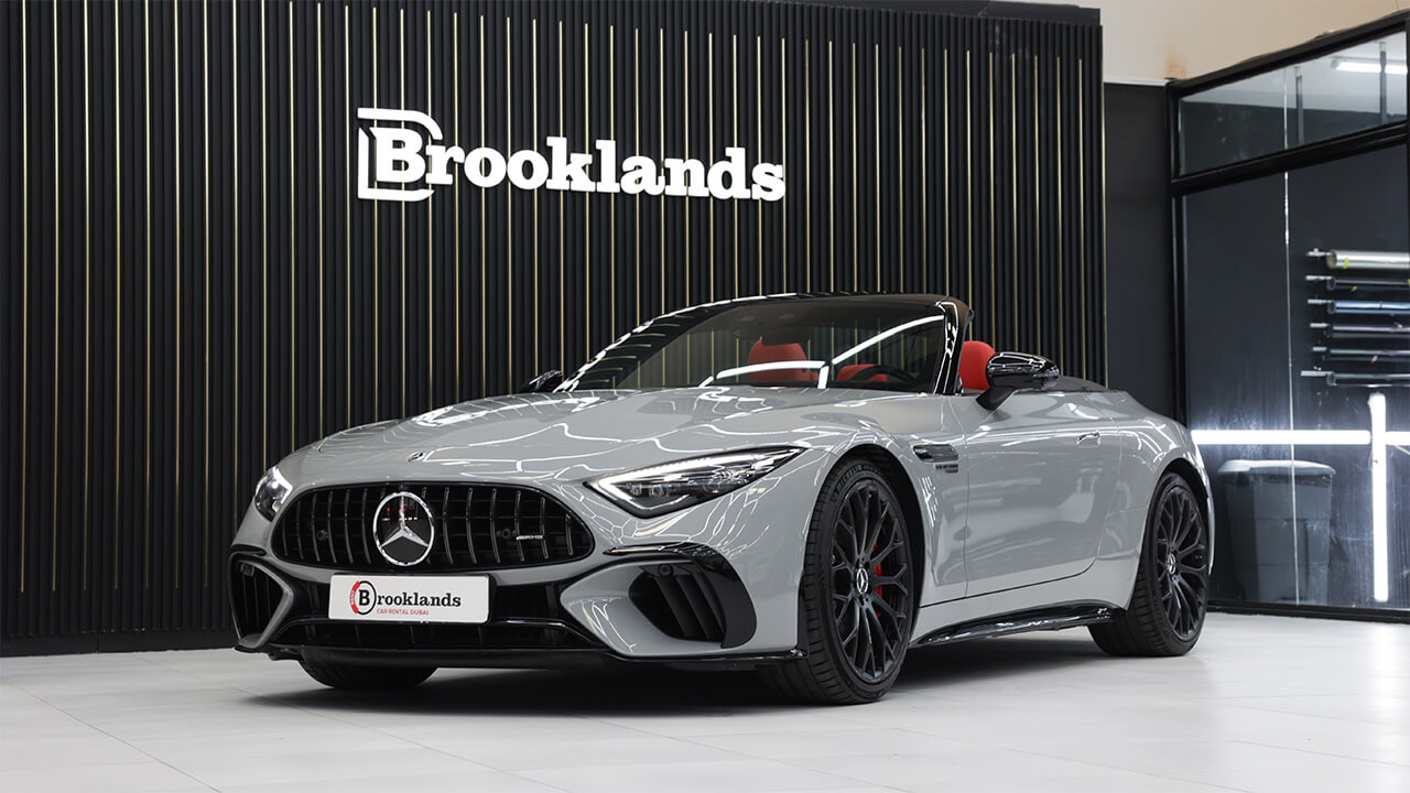 Mercedes SL 55 AMG exhaust sound